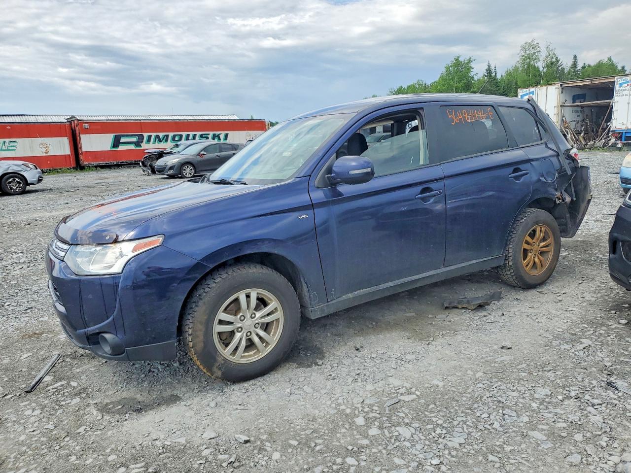 2014 MITSUBISHI OUTLANDER SE | JA4JZ3AXXEZ602876 | UPCARS