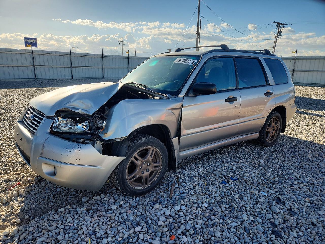 2006 SUBARU FORESTER 2.5X | JF1SG63646H721610 | UPCARS