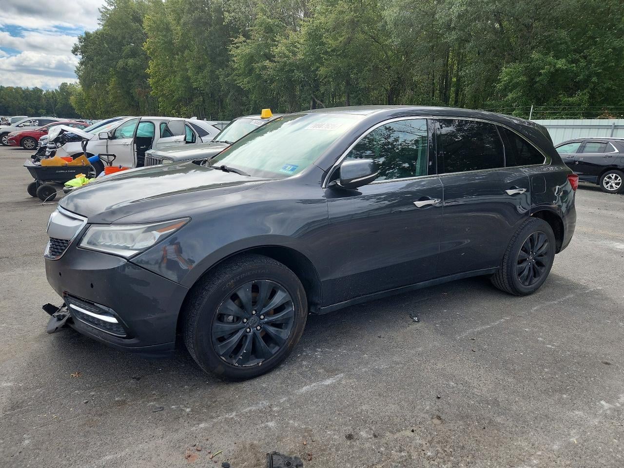 2014 ACURA MDX TECHNOLOGY | 5FRYD4H68EB042544 | UPCARS
