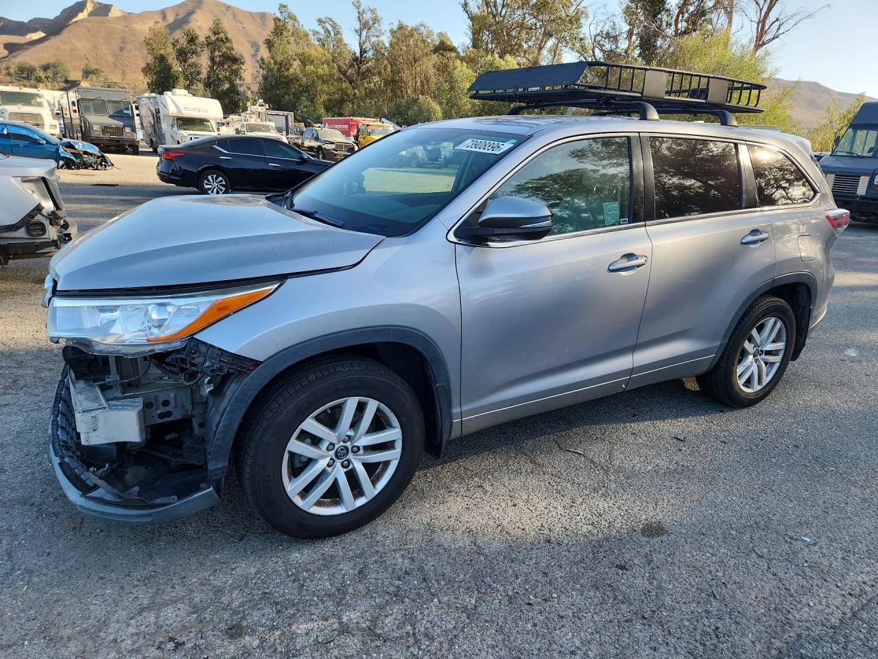 2016 TOYOTA HIGHLANDER LE | 5TDZARFH6GS022324 | UPCARS