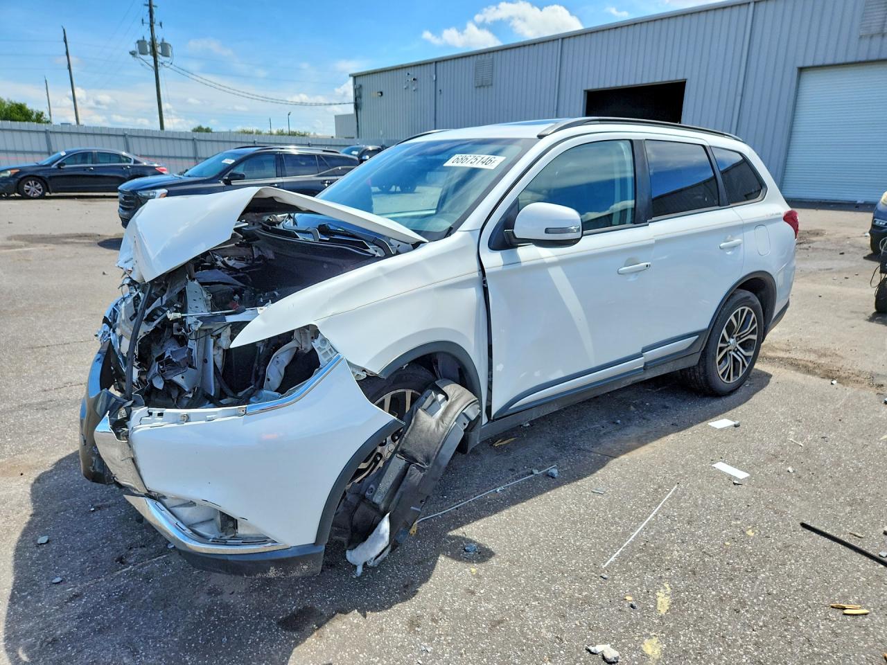 2016 MITSUBISHI OUTLANDER SE | JA4AD3A31GZ064017 | UPCARS