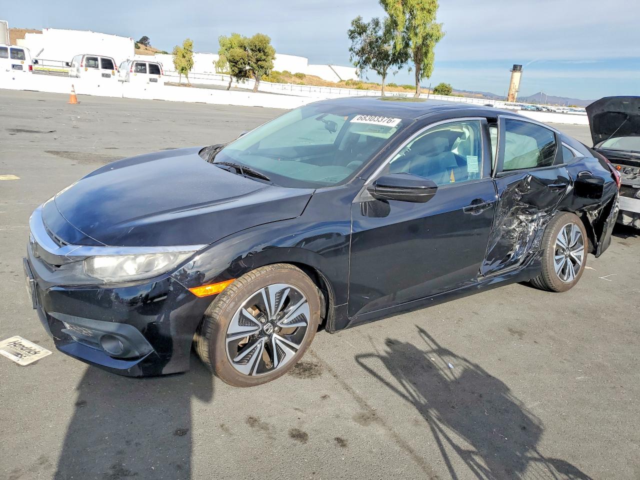 2017 HONDA CIVIC EX | 19XFC1F39HE205585 | UPCARS