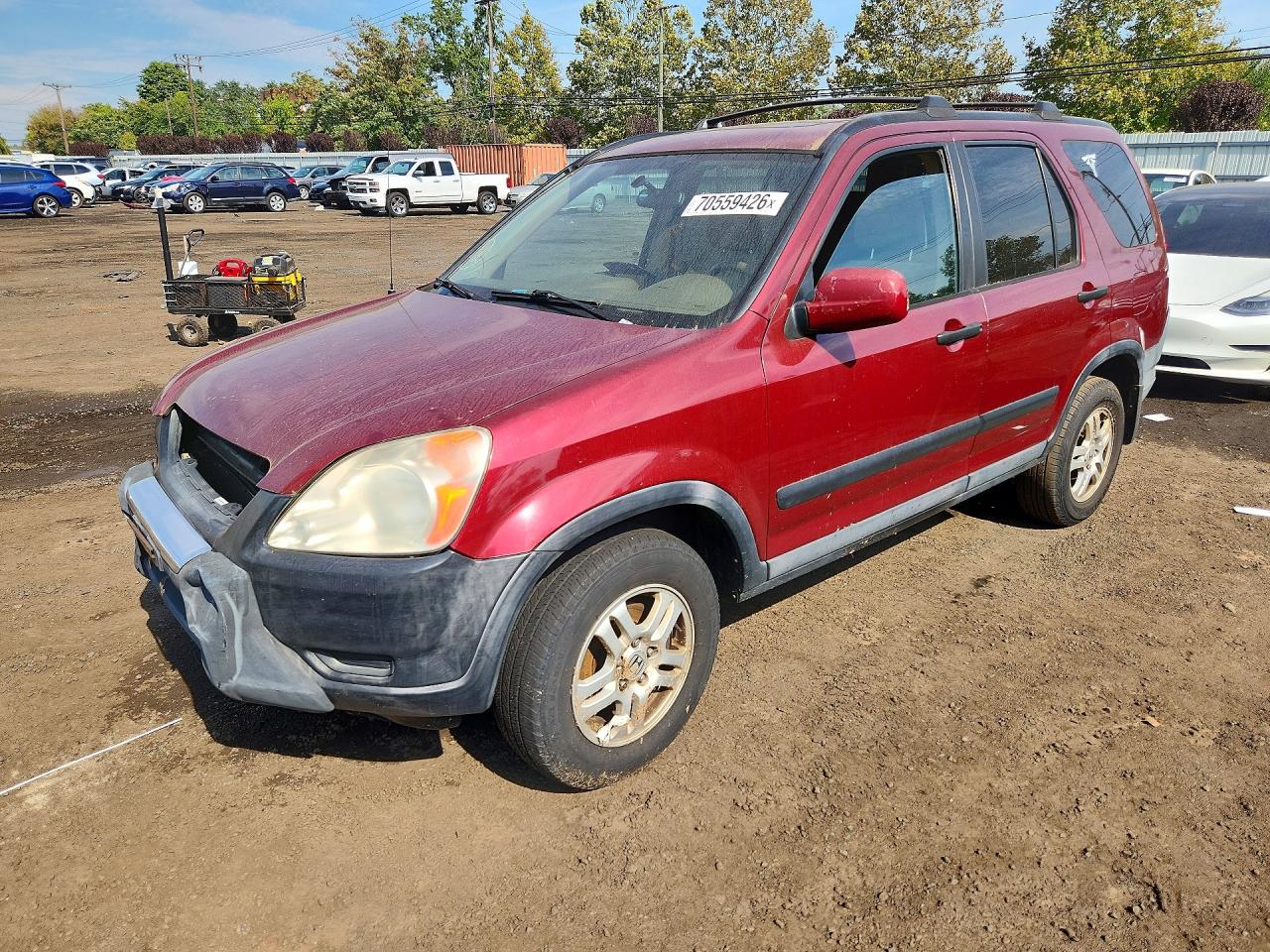 2004 HONDA CRV EX | SHSRD78854U246038 | UPCARS