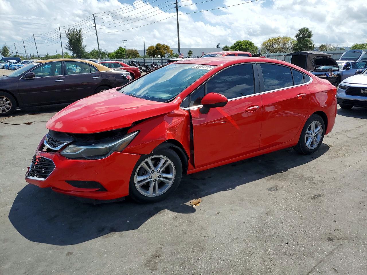 2017 CHEVROLET CRUZE LT | 1G1BE5SM7H7230895 | UPCARS