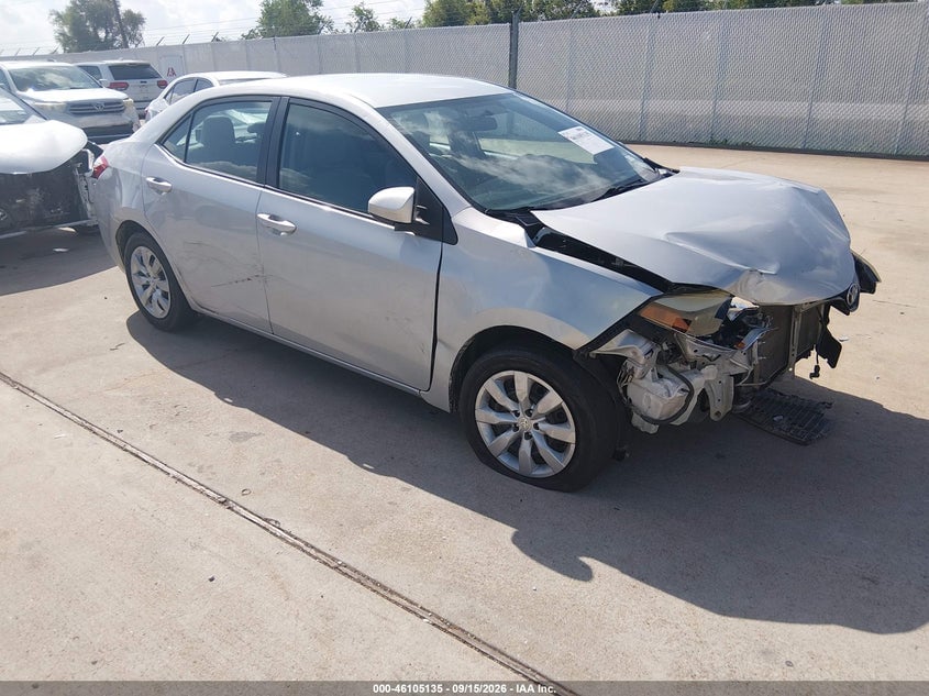 2016 TOYOTA COROLLA LE | 2T1BURHE1GC489980 | UPCARS