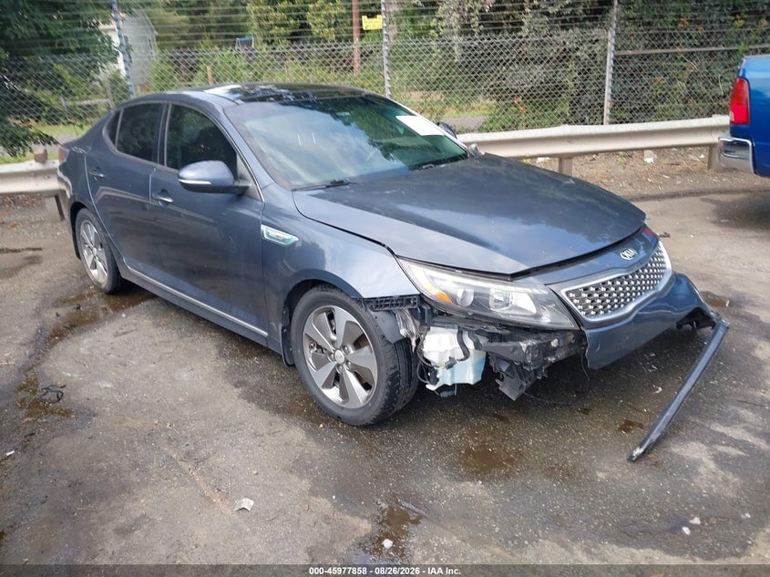 2014 KIA OPTIMA HYBRID EX | KNAGN4AD2E5064850 | UPCARS