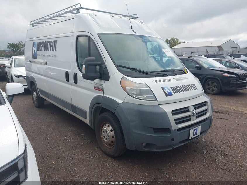 2015 RAM PROMASTER 2500 HIGH ROOF | 3C6TRVDD1FE514153 | UPCARS