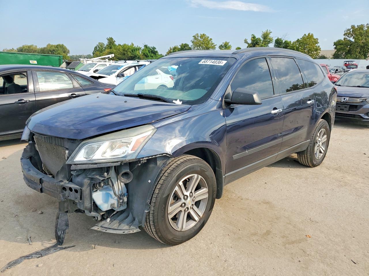 2017 CHEVROLET TRAVERSE LS | 1GNKRFKD8HJ157290 | UPCARS