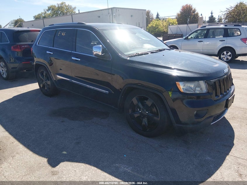 2012 JEEP GRAND CHEROKEE OVERLAND | 1C4RJFCT3CC280559 | UPCARS