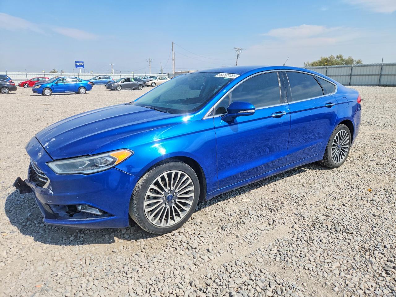 2018 FORD FUSION TITANIUM/PLATINUM | 3FA6P0D92JR168227 | UPCARS
