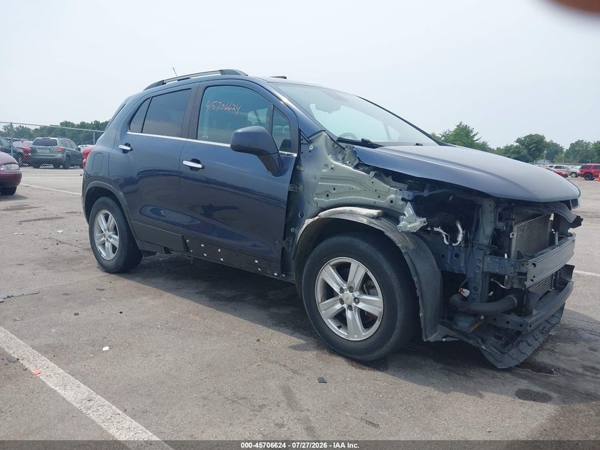 2018 CHEVROLET TRAX LT | 3GNCJLSB4JL147315 | UPCARS