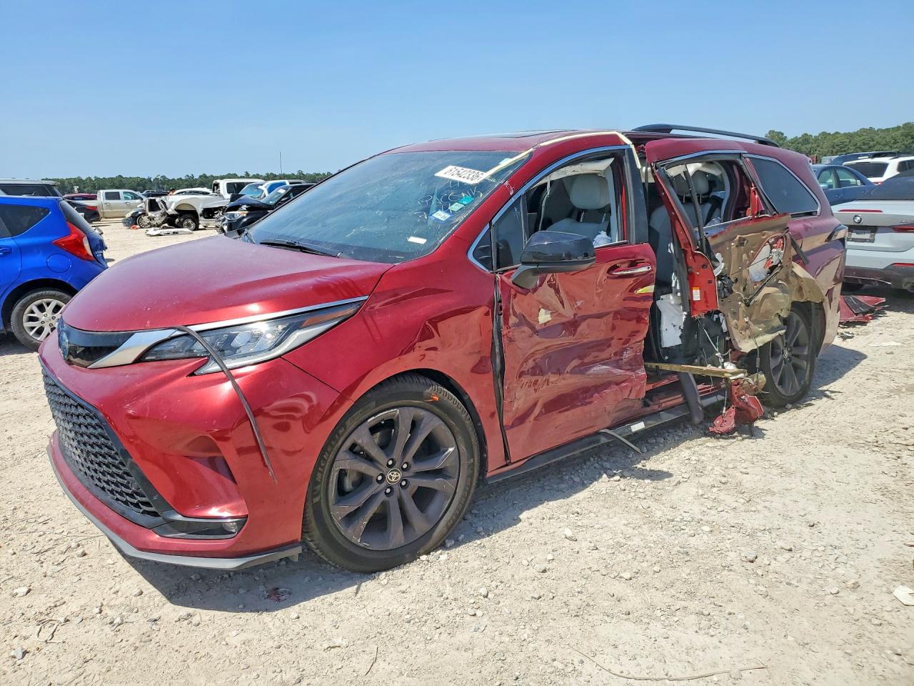 2022 TOYOTA SIENNA XSE | 5TDXRKEC9NS085170 | UPCARS
