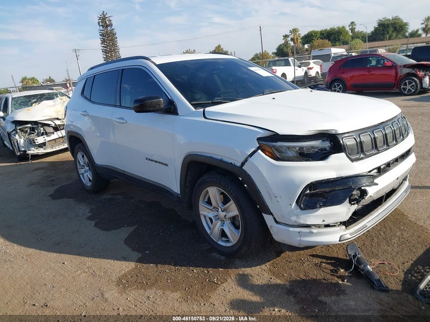 2022 JEEP COMPASS LATITUDE 4X4 | 3C4NJDBB8NT112418 | UPCARS