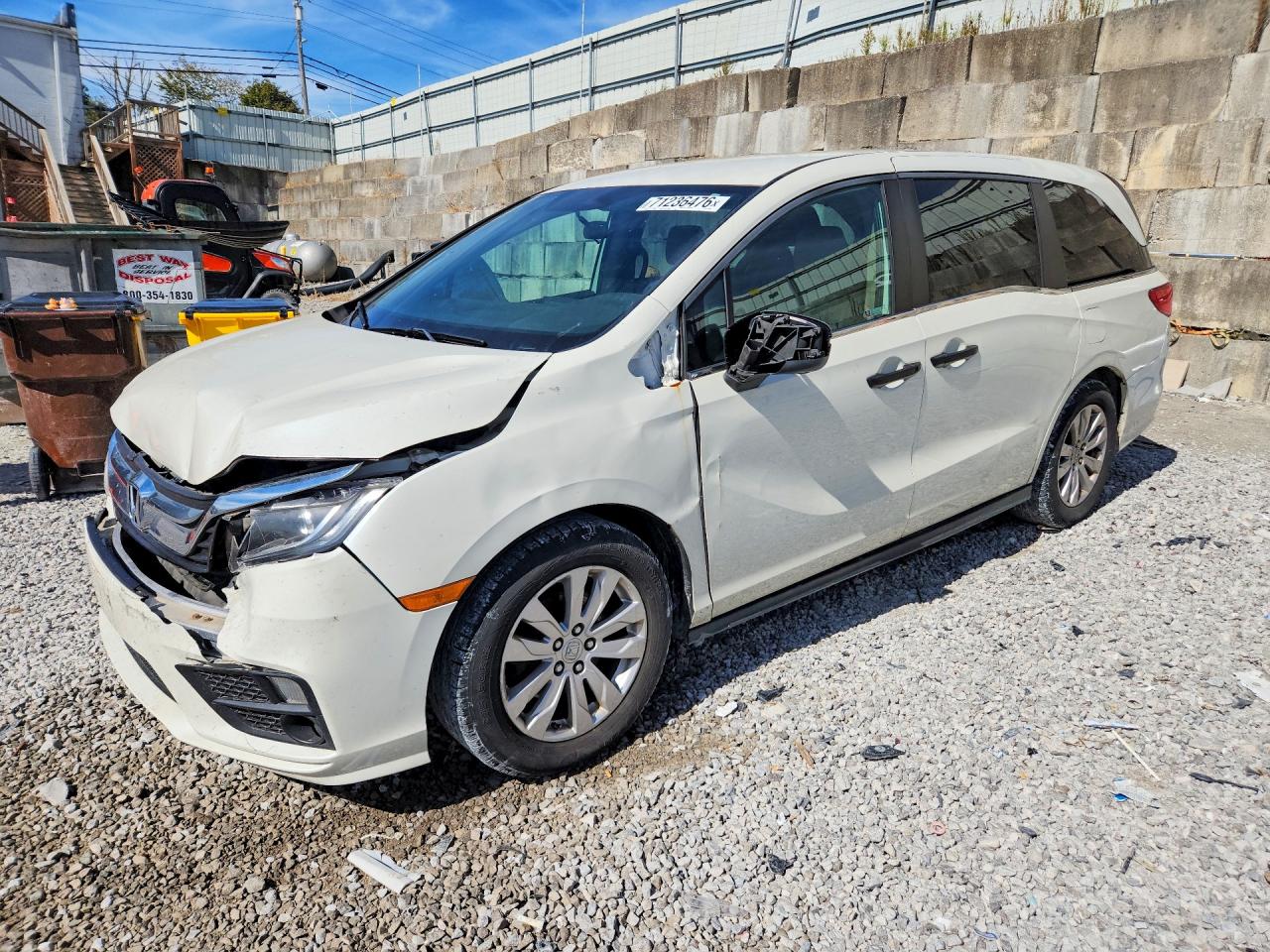 2018 HONDA ODYSSEY LX | 5FNRL6H26JB110805 | UPCARS