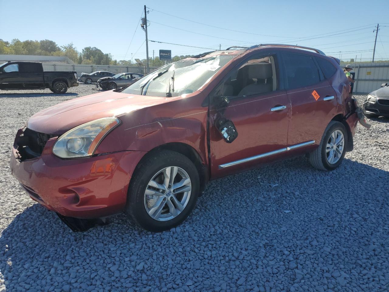 2012 NISSAN ROGUE S | JN8AS5MT4CW287946 | UPCARS