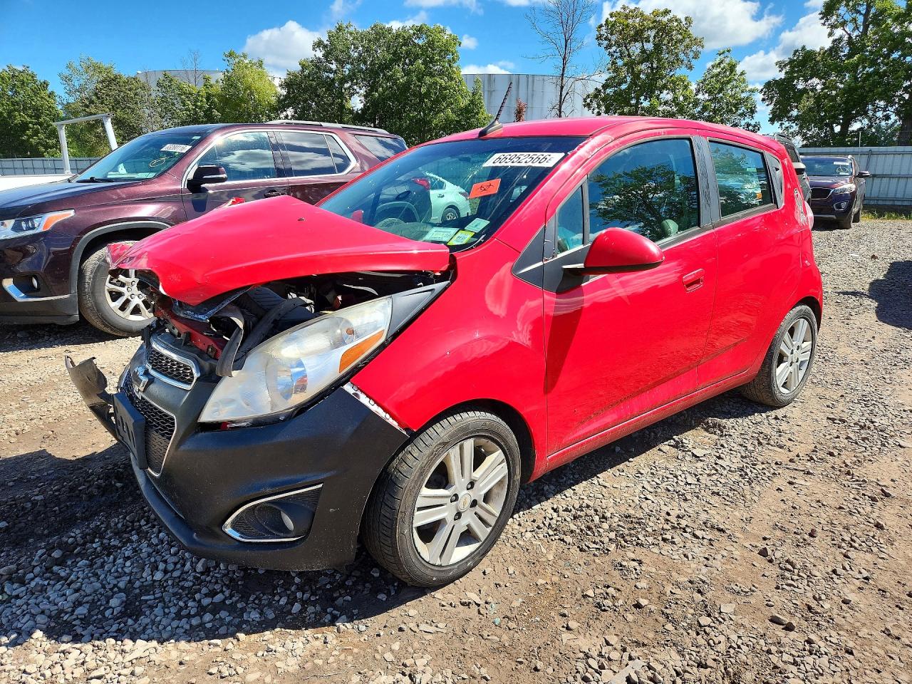 2013 CHEVROLET SPARK LS | KL8CB6S9XDC593739 | UPCARS