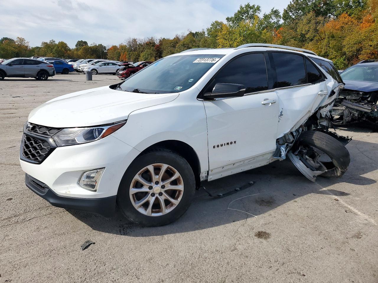 2018 CHEVROLET EQUINOX LT | 3GNAXSEV2JS647839 | UPCARS