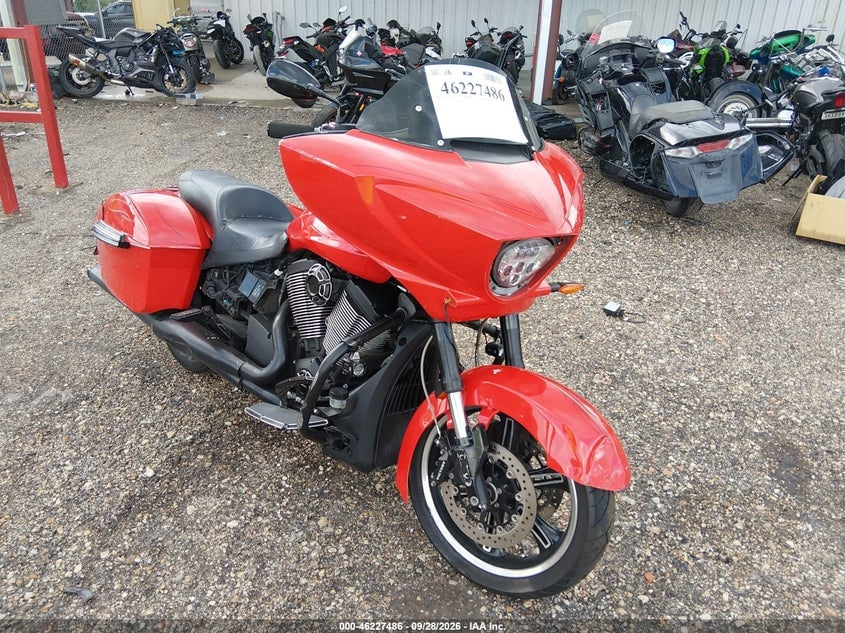 2016 VICTORY MOTORCYCLES CROSS COUNTRY ABS | 5VPDW36N8G3048750 | UPCARS