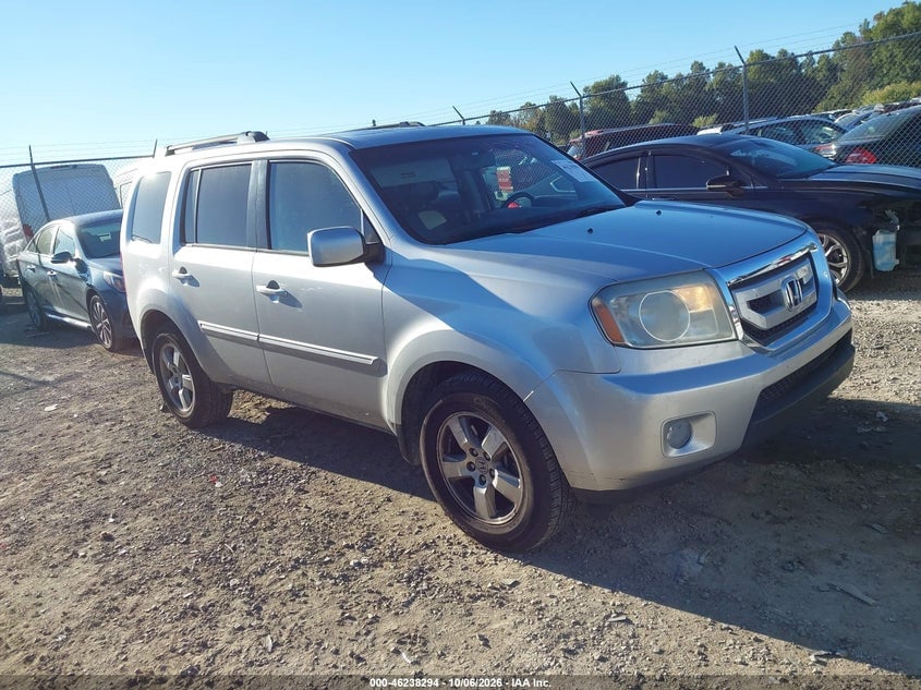 2011 HONDA PILOT EX-L | 5FNYF4H69BB002075 | UPCARS