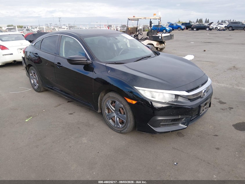 2018 HONDA CIVIC LX | 2HGFC2F56JH525742 | UPCARS