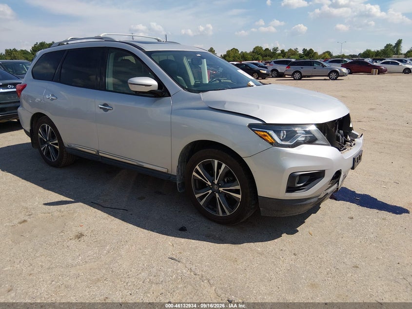 2019 NISSAN PATHFINDER PLATINUM | 5N1DR2MN8KC638423 | UPCARS