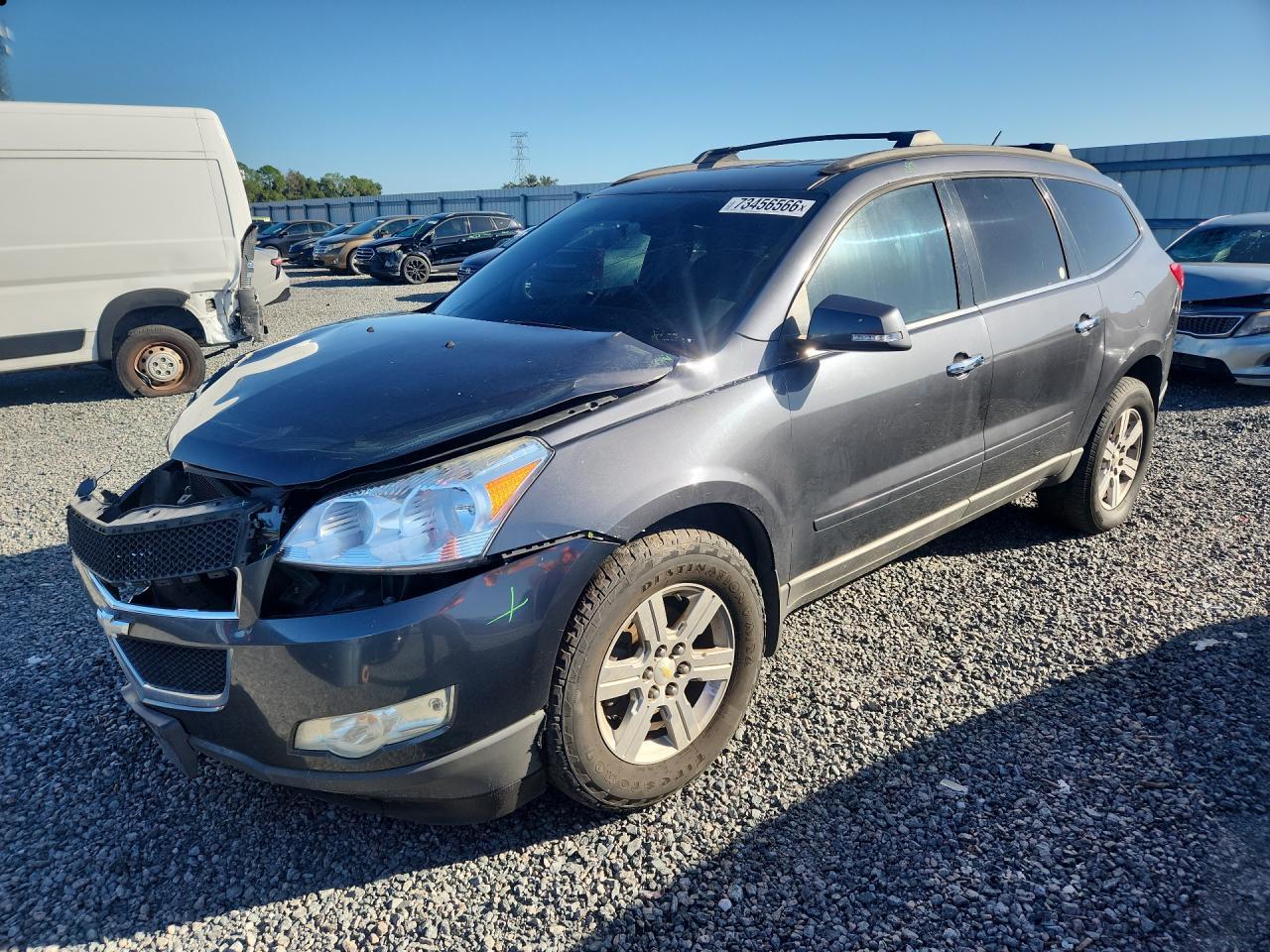 2012 CHEVROLET TRAVERSE LT | 1GNKRGED9CJ345262 | UPCARS
