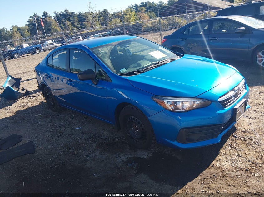 2022 SUBARU IMPREZA BASE | 4S3GKAB65N3600485 | UPCARS