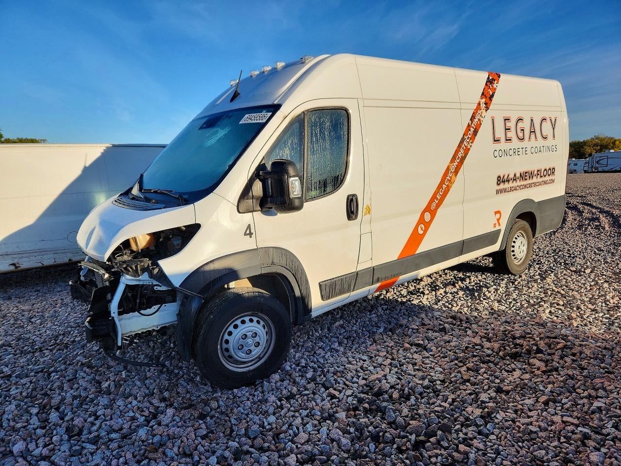 2025 RAM PROMASTER DELIVERY VAN | 3C6MRVJG3SE525796 | UPCARS