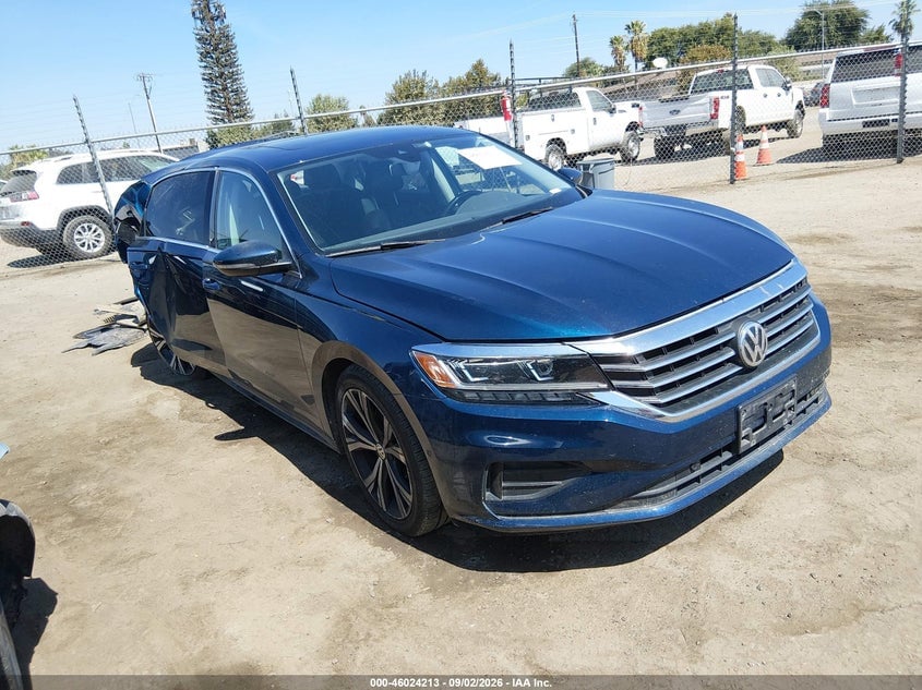 2020 VOLKSWAGEN PASSAT 2.0T SEL | 1VWCA7A3XLC008361 | UPCARS