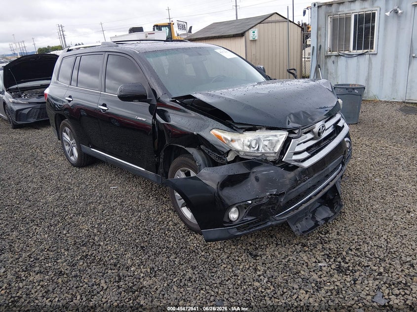 2012 TOYOTA HIGHLANDER LIMITED V6 | 5TDDK3EH9CS116228 | UPCARS