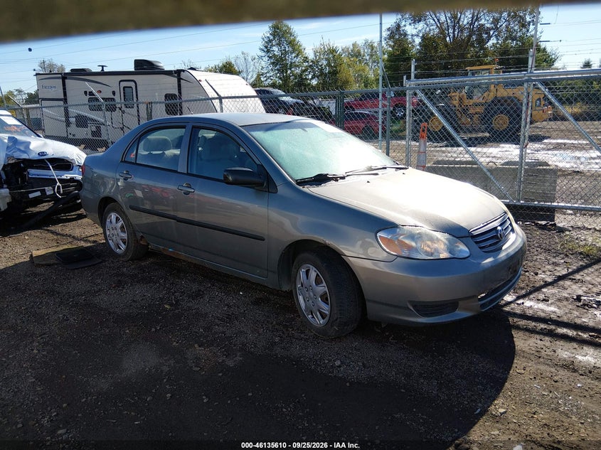 2003 TOYOTA COROLLA CE | 2T1BR32E93C097363 | UPCARS
