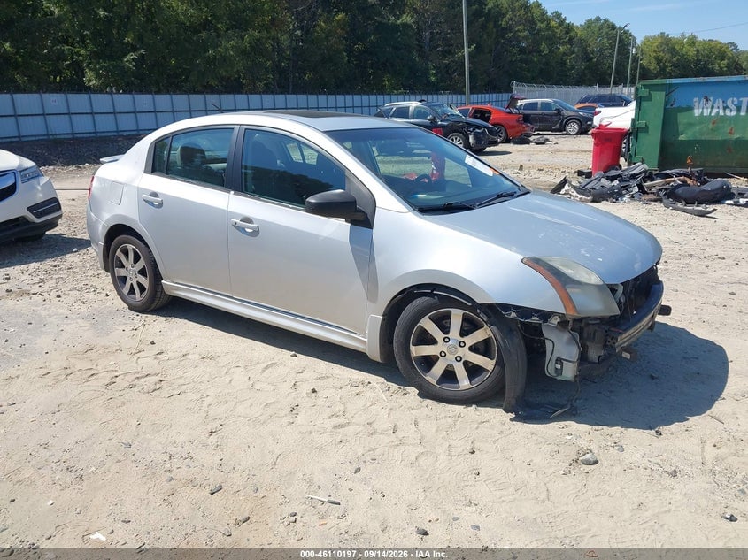 2012 NISSAN SENTRA 2.0 SR | 3N1AB6APXCL752988 | UPCARS