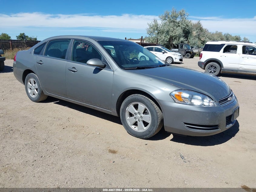 2008 CHEVROLET IMPALA LT | 2G1WT58K181375957 | UPCARS