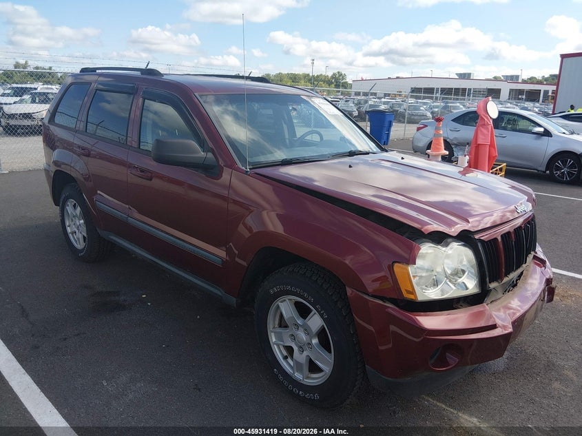 2007 JEEP GRAND CHEROKEE LAREDO | 1J8GR48K87C513483 | UPCARS