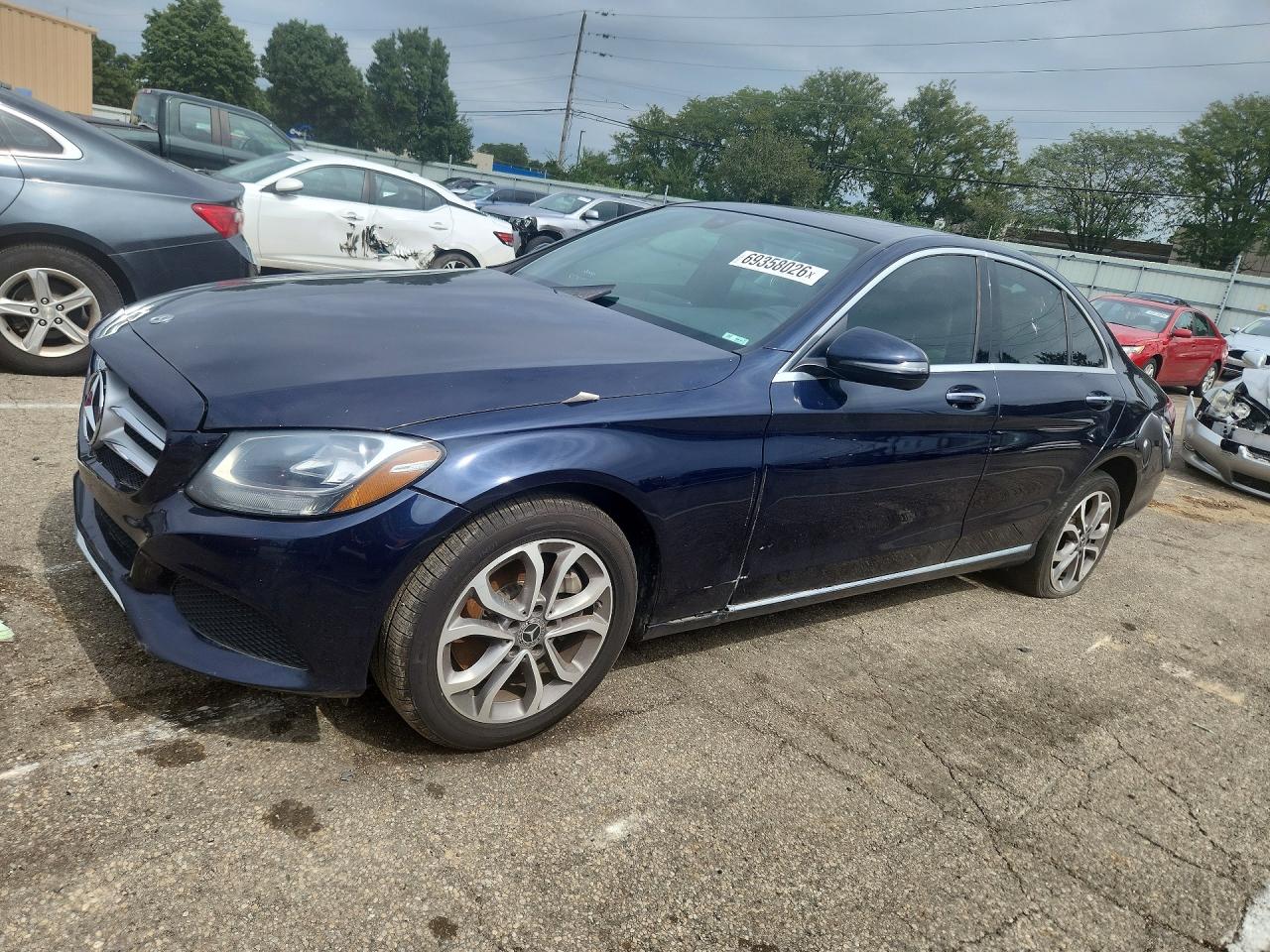 2018 MERCEDES-BENZ C-CLASS 300 4MATIC | 55SWF4KBXJU238776 | UPCARS