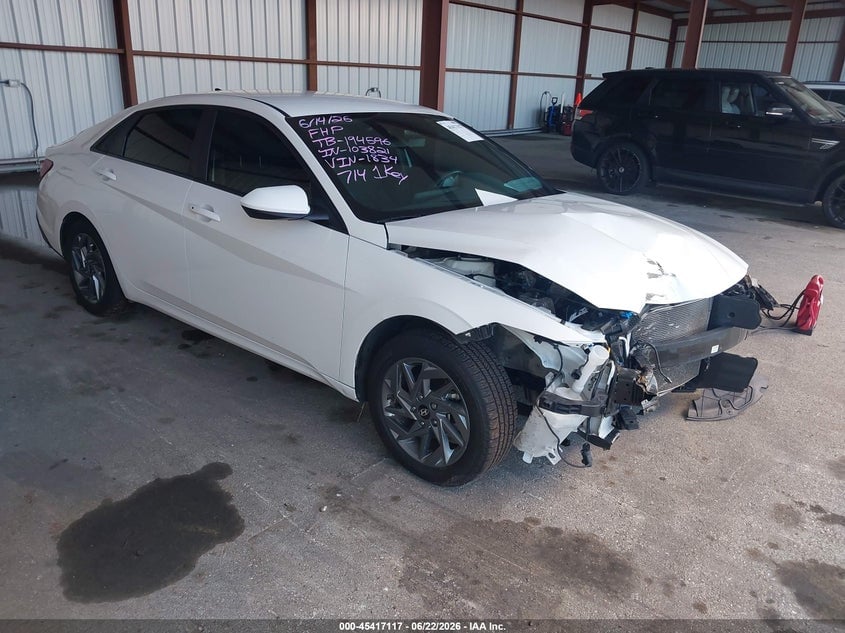 2024 HYUNDAI ELANTRA SEL | KMHLM4DG8RU681834 | UPCARS