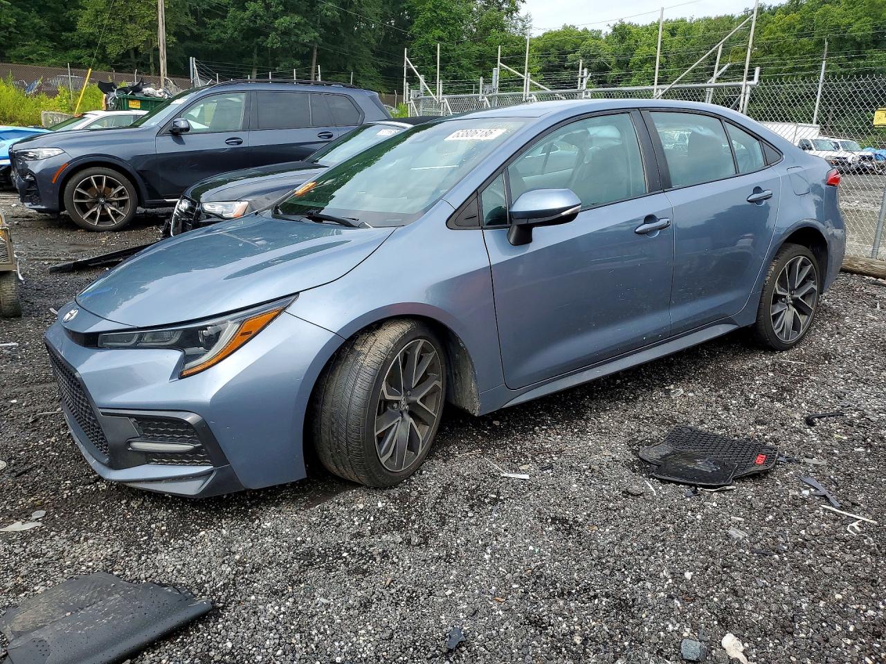 2022 TOYOTA COROLLA SE | 5YFS4MCE5NP105304 | UPCARS