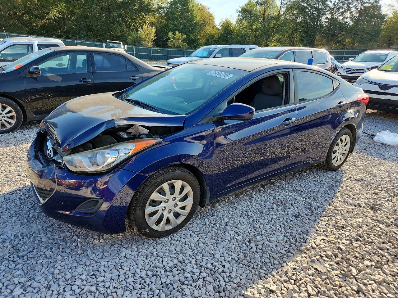 2012 HYUNDAI ELANTRA GLS | 5NPDH4AE4CH150874 | UPCARS