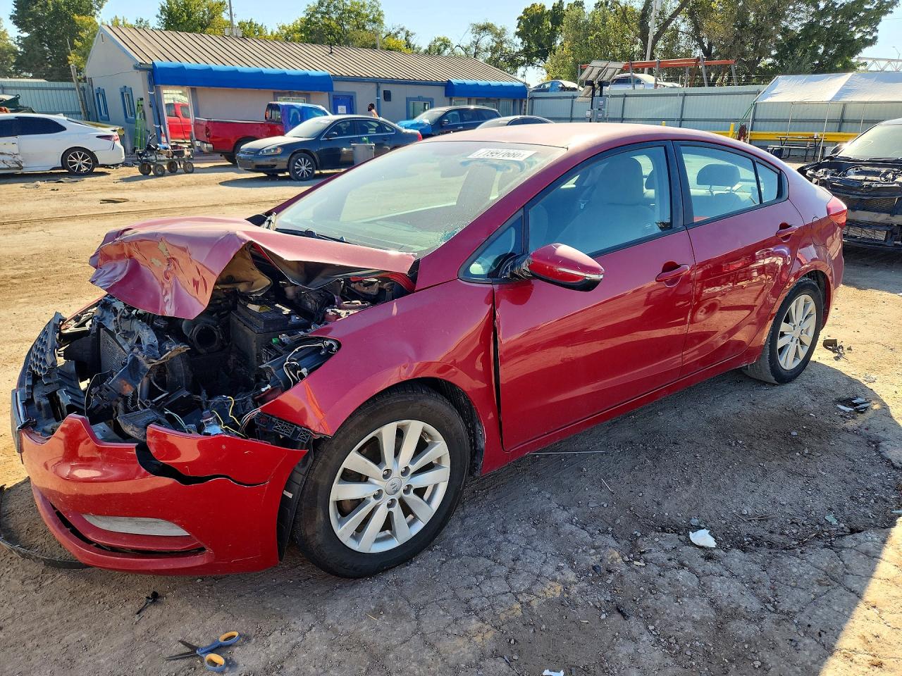 2016 KIA FORTE LX | KNAFX4A62G5447021 | UPCARS