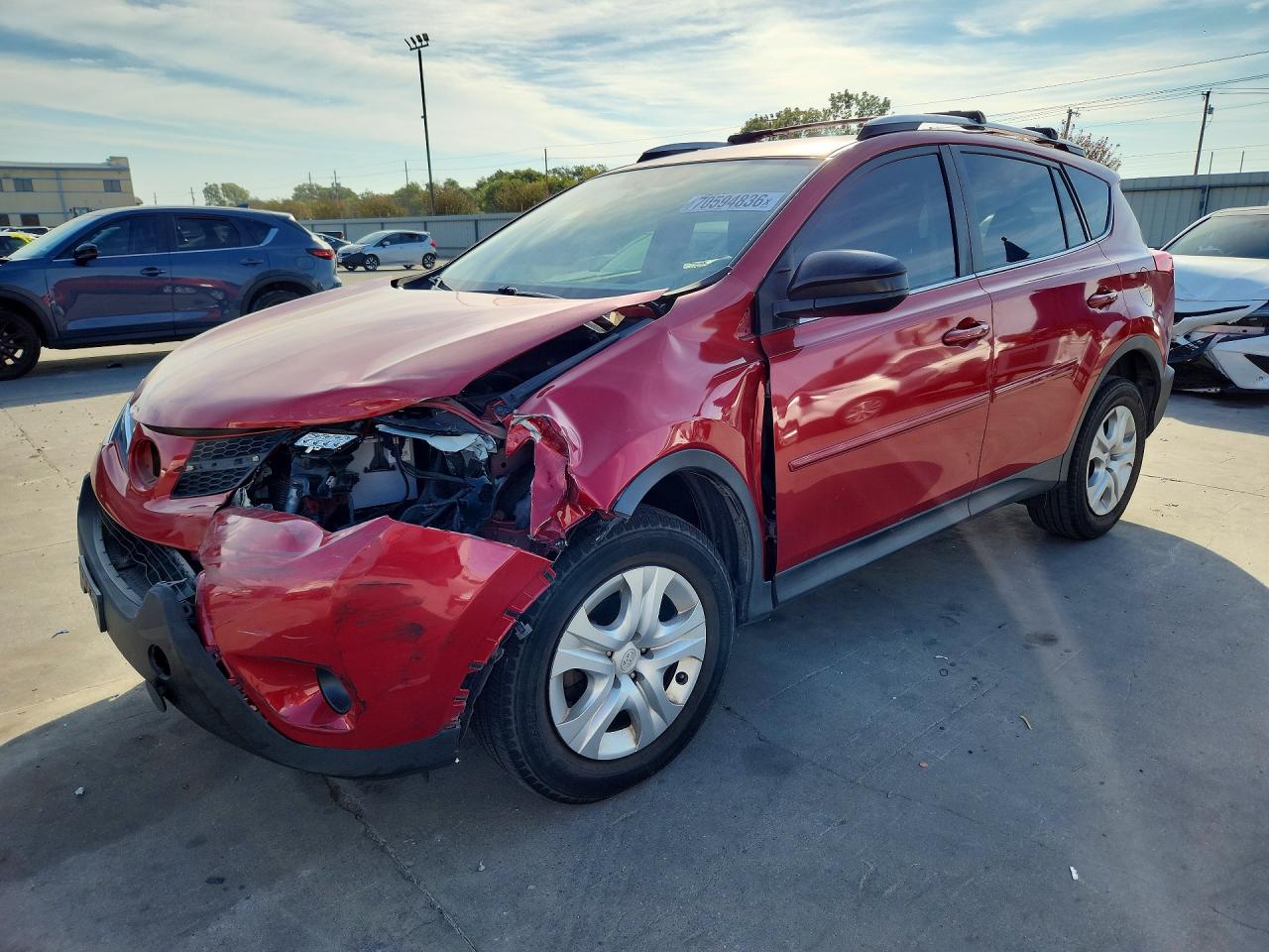 2014 TOYOTA RAV4 LE | JTMZFREVXEJ011796 | UPCARS