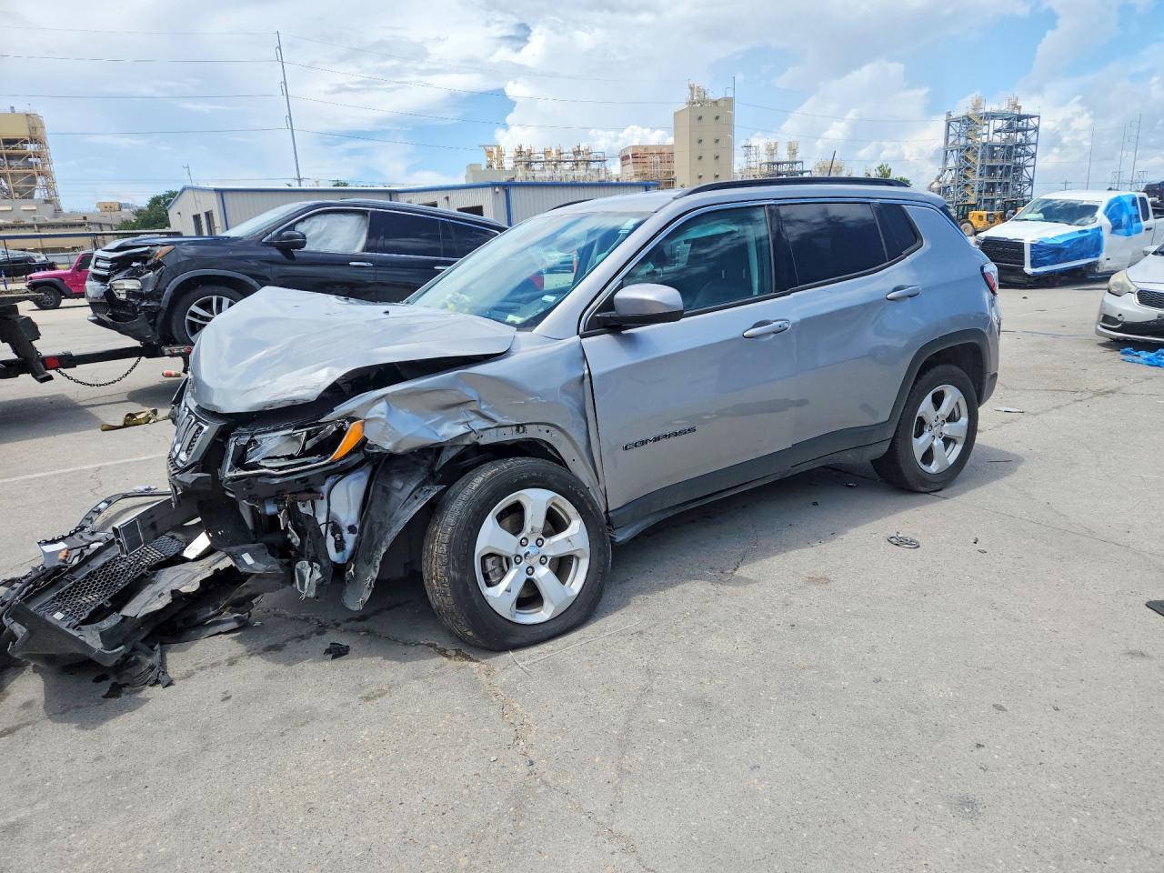 2021 JEEP COMPASS LATITUDE | 3C4NJDBB2MT595211 | UPCARS