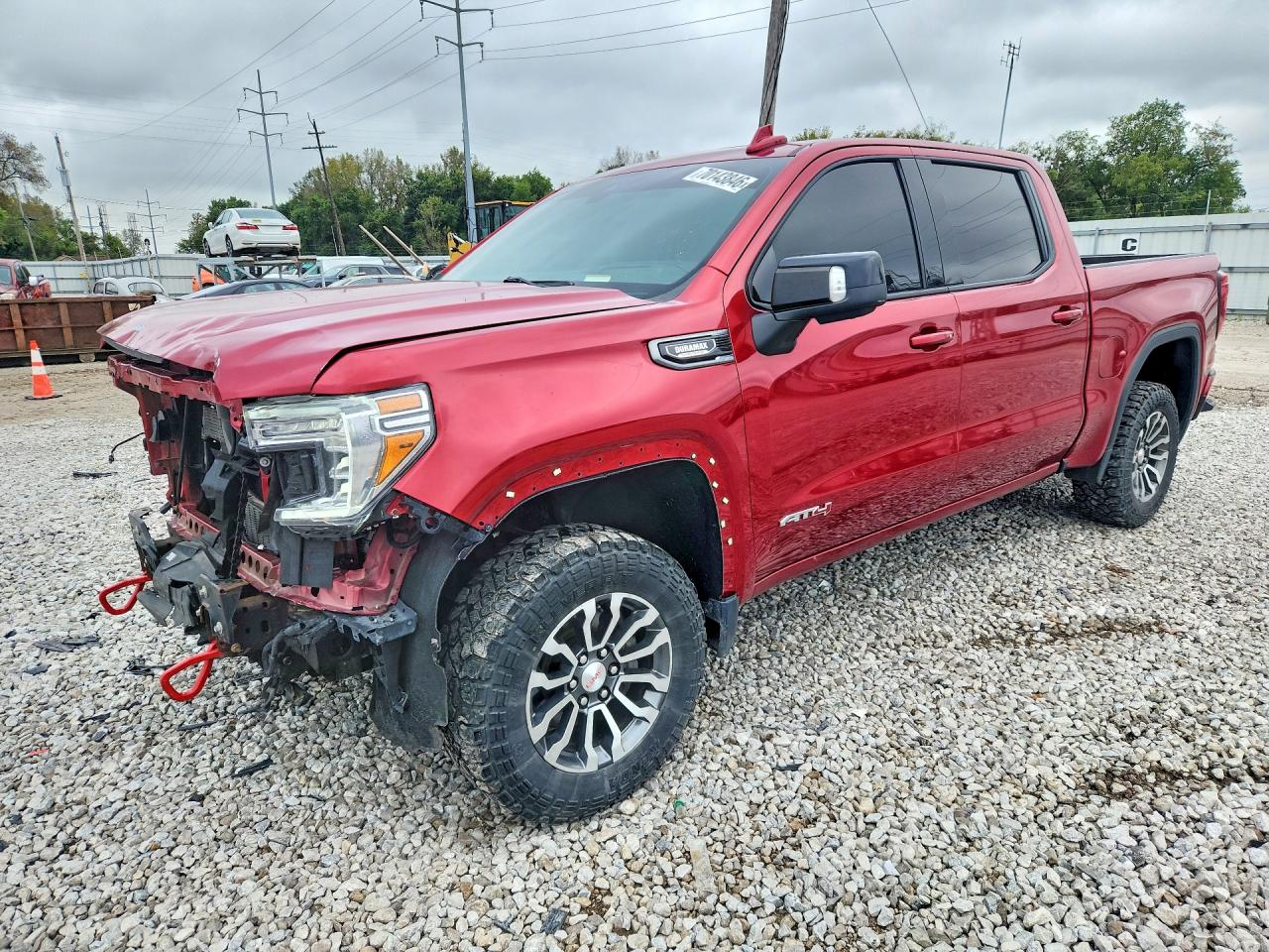 2021 GMC SIERRA K1500 AT4 | 3GTU9EET7MG308842 | UPCARS