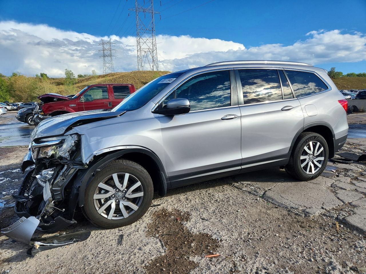 2021 HONDA PILOT EXL | 5FNYF6H5XMB102885 | UPCARS