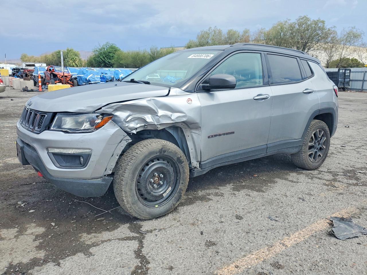 2019 JEEP COMPASS TRAILHAWK | 3C4NJDDB5KT790472 | UPCARS