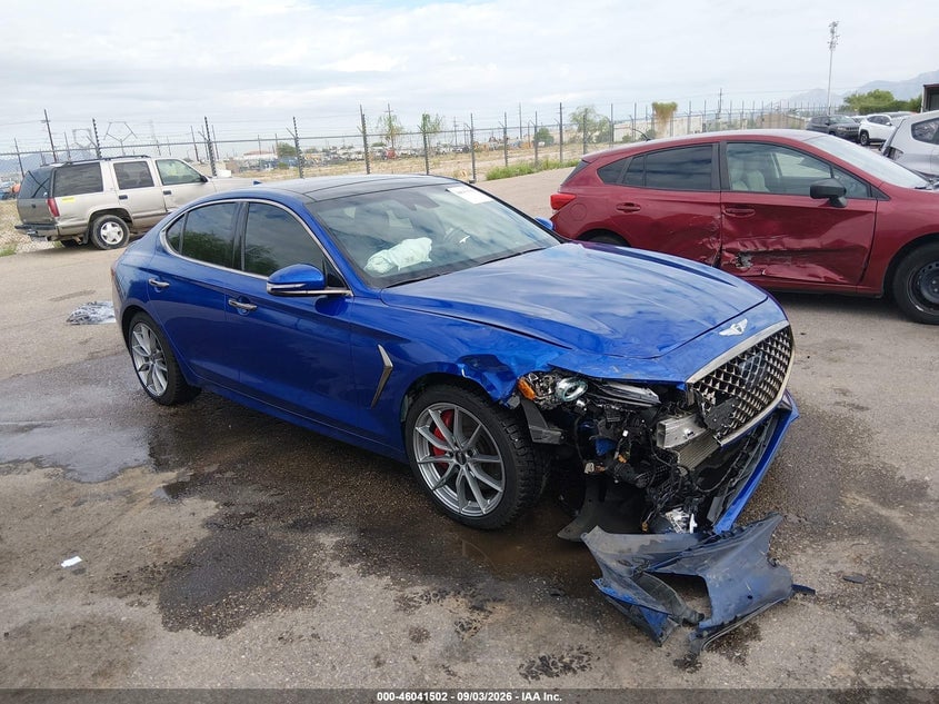 2020 GENESIS G70 3.3T AWD | KMTG34LE0LU053509 | UPCARS