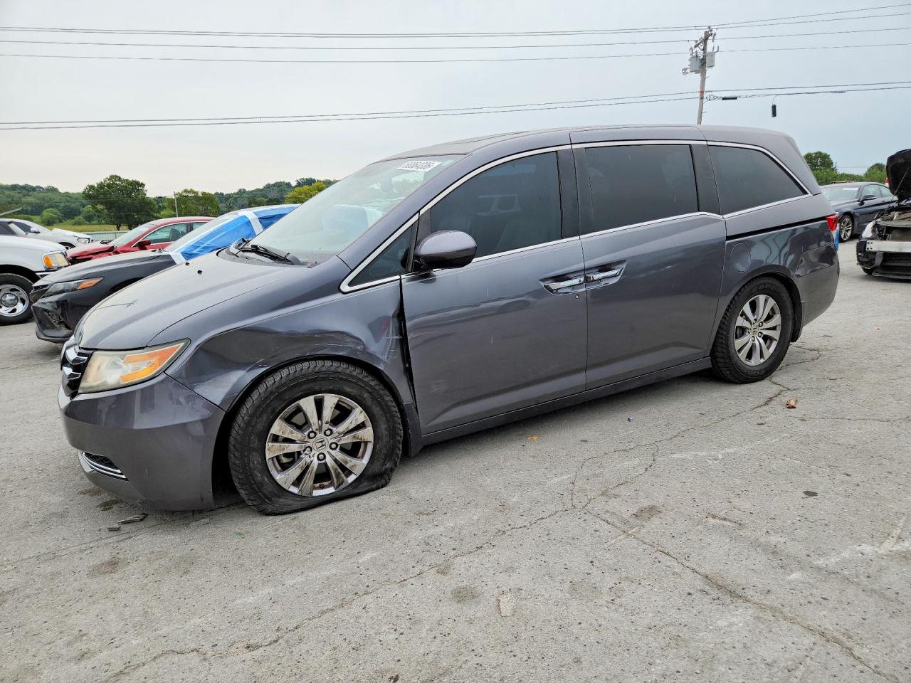 2014 HONDA ODYSSEY EXL | 5FNRL5H61EB132441 | UPCARS