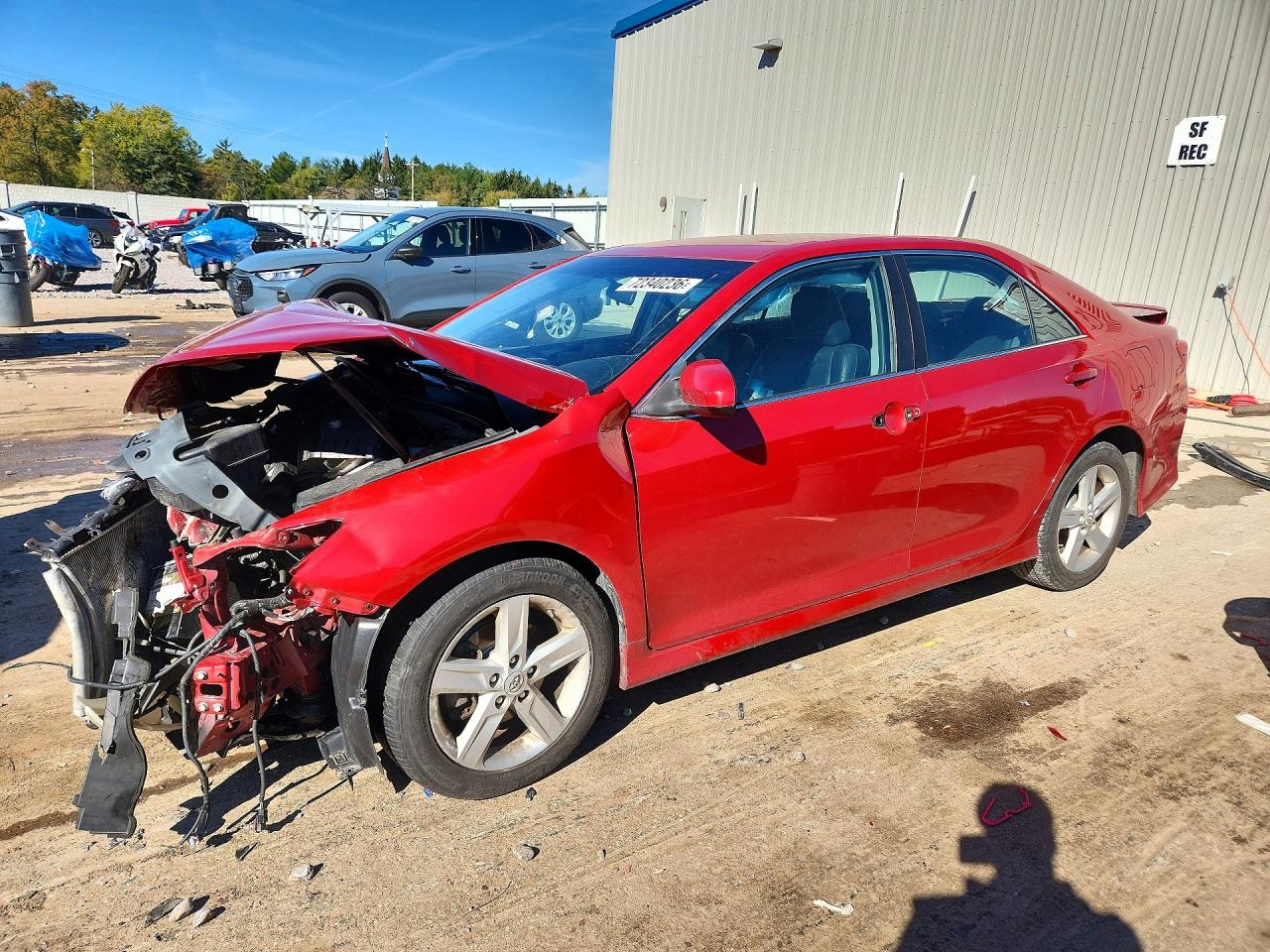 2012 TOYOTA CAMRY SE | 4T1BF1FK2CU503947 | UPCARS