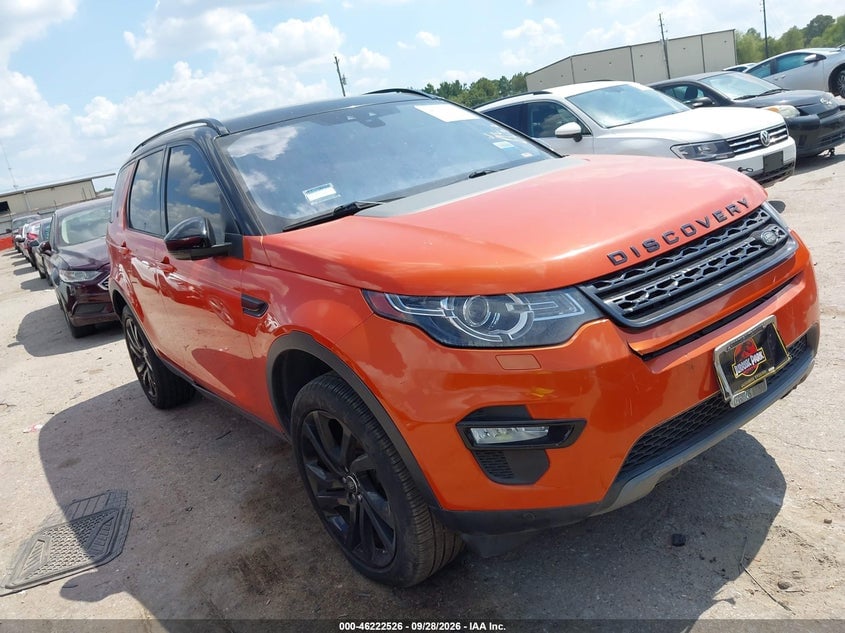 2017 LAND ROVER DISCOVERY SPORT HSE | SALCR2BG2HH666663 | UPCARS