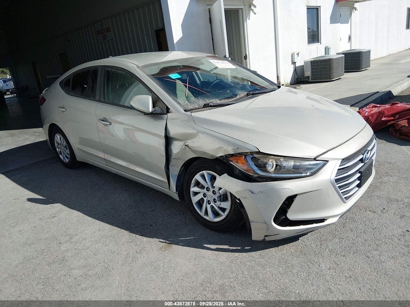 2017 HYUNDAI ELANTRA SE | KMHD74LF1HU418068 | UPCARS