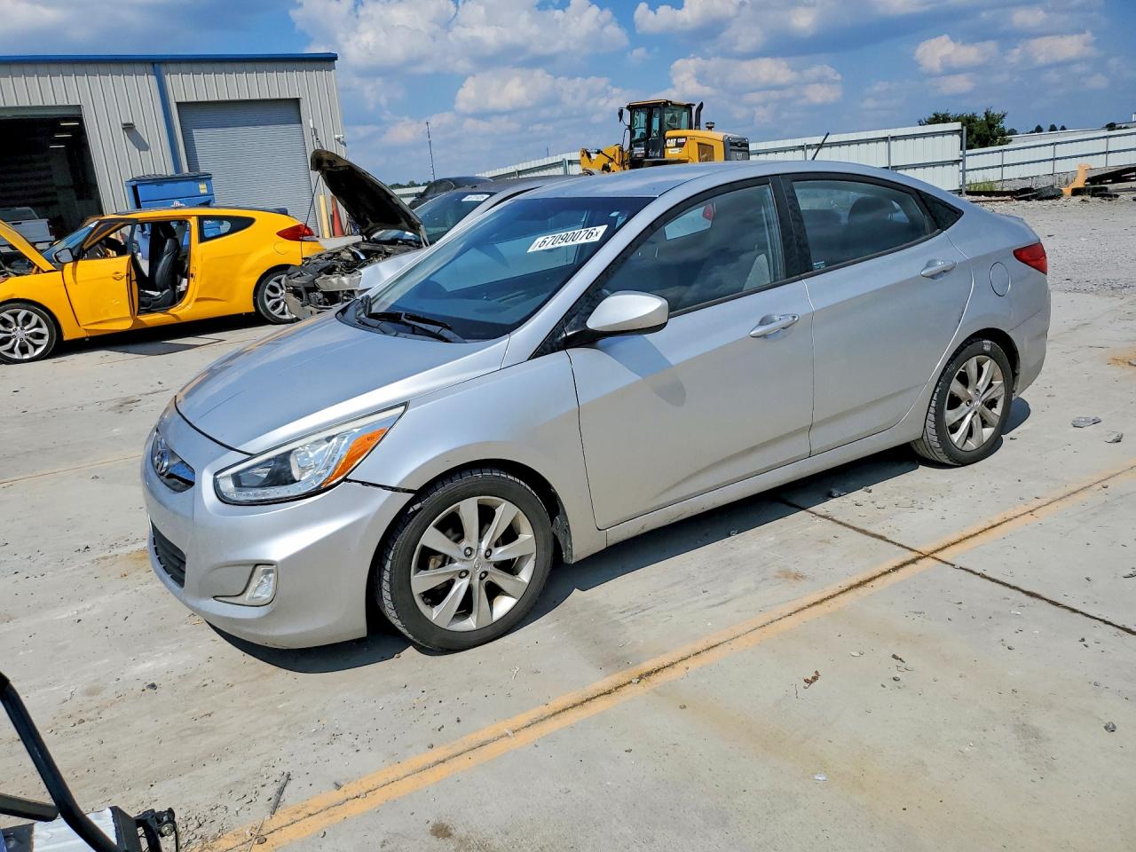 2014 HYUNDAI ACCENT GLS | KMHCU4AE6EU767706 | UPCARS
